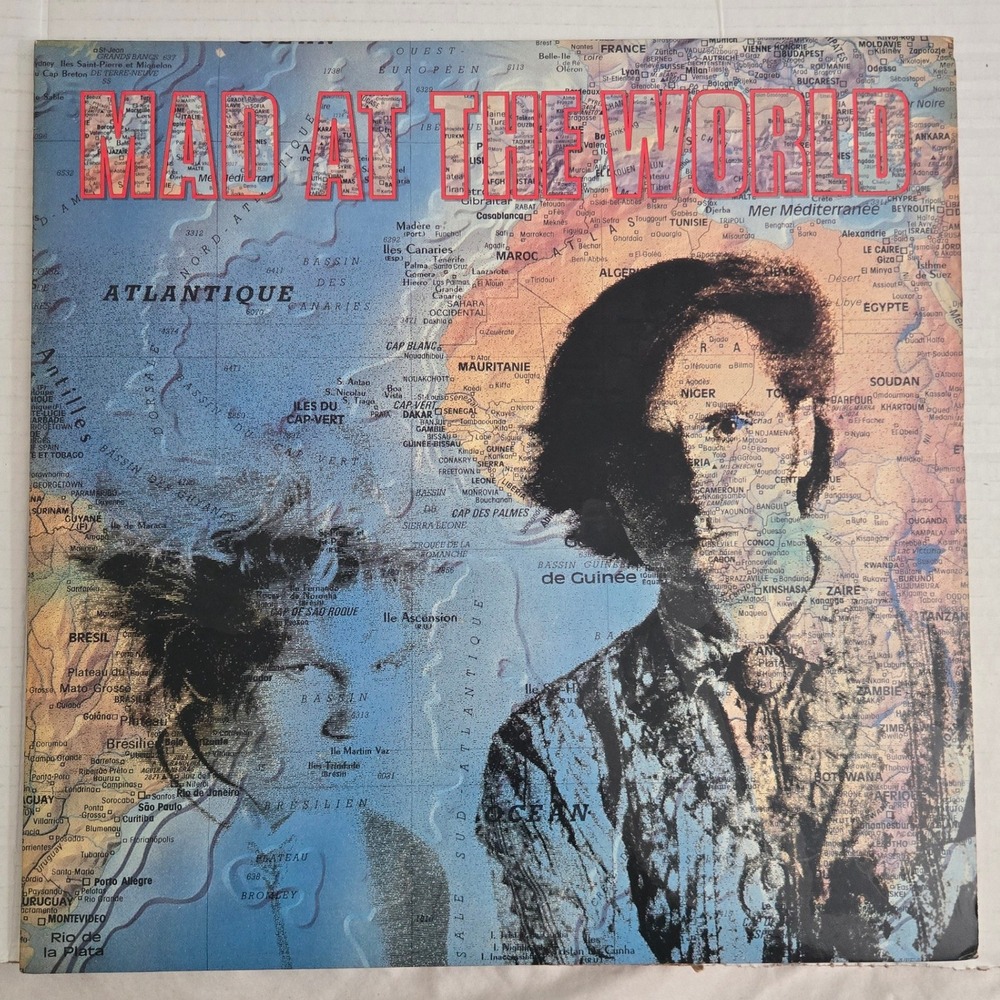 Vintage Mad At The World Self Titled Vinyl LP Frontline RO9016 Synth Pop 1987